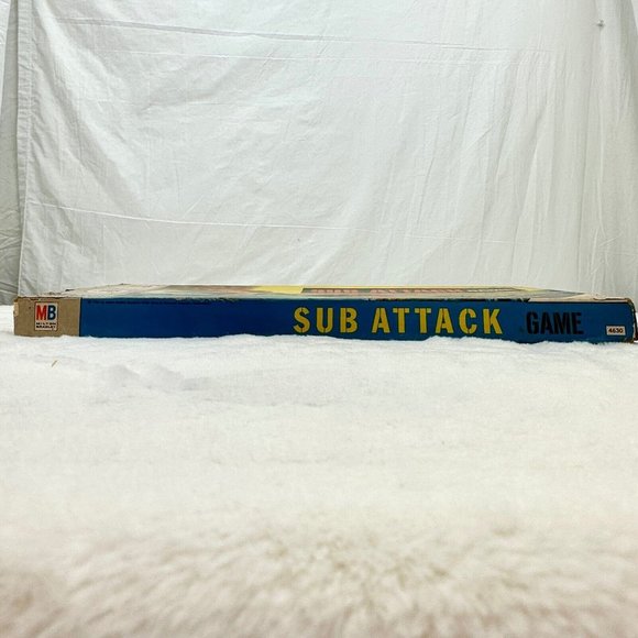Vintage 1965 Sub Attack Board Game Milton Bradley 100% Complete - Picture 5 of 9